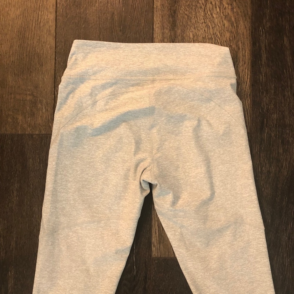 Outdoor Voices Leggings Womens Small Heathered Gray Tech Sweat 7/8 Yoga - Picture 11 of 11